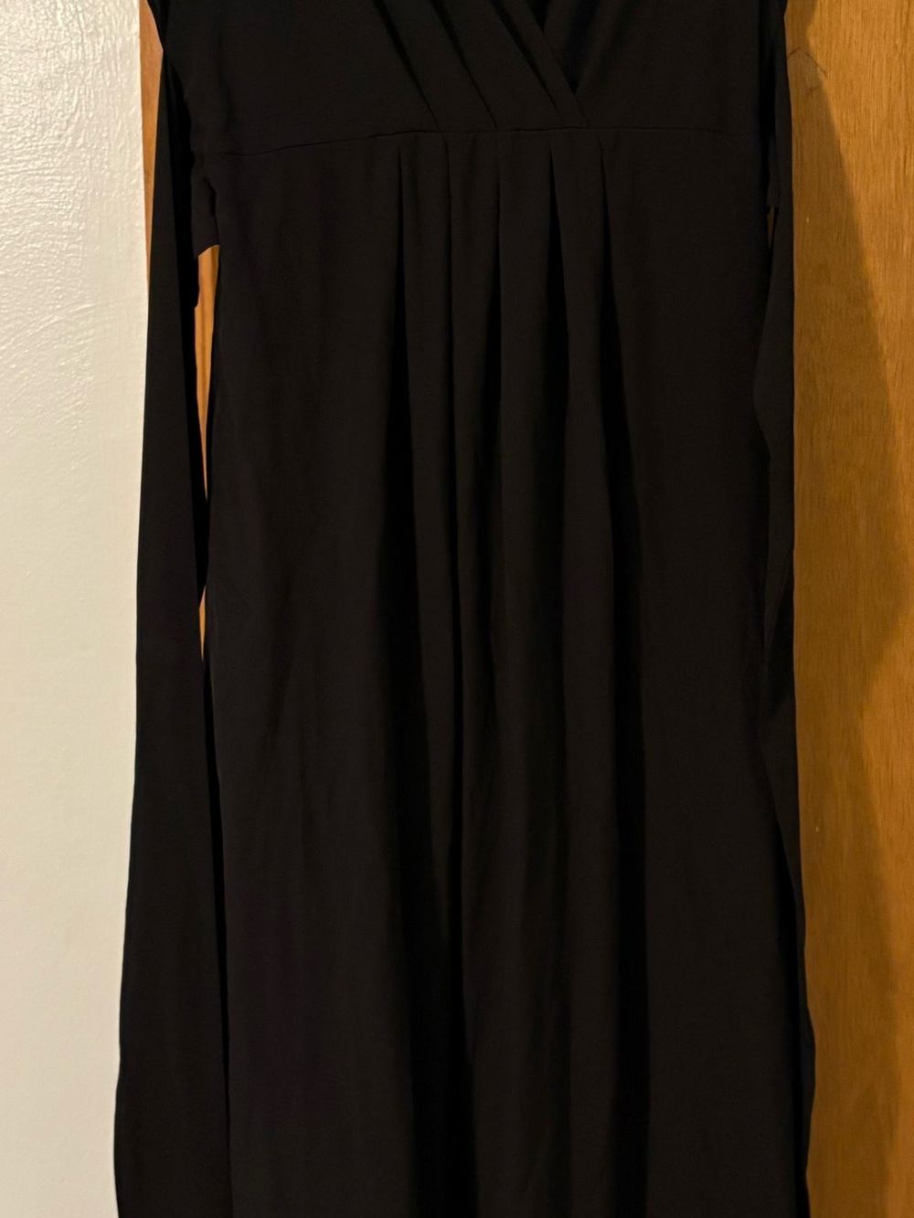 Black Halara short sleeved dress